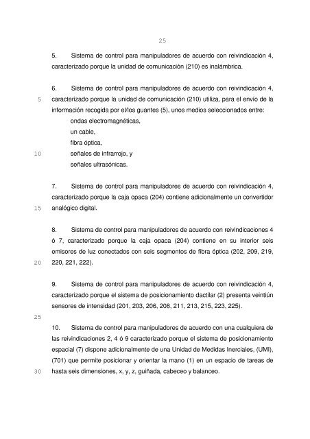 Justificante de presentación electrónica de solicitud de patente