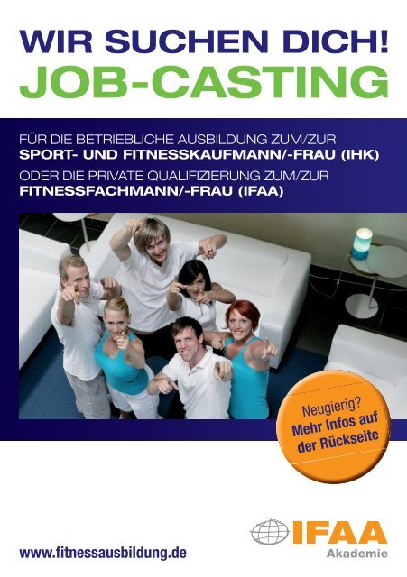 Job-Casting - Zukunft Beruf