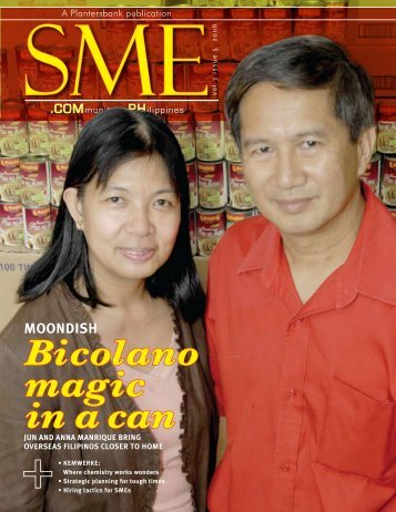 Bicolano magic in a can - Planters Development Bank