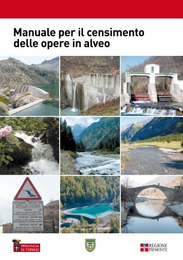 Manuale per il censimento delle opere in alveo - CSI-Piemonte