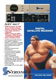 DIGITAL SATELLITE RECEIVER - Supreme Antennas