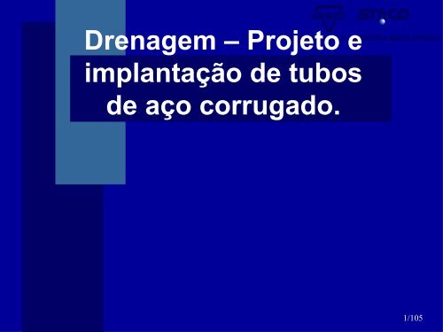 Drenagem Projeto e ImplantaÃƒÂ§ÃƒÂ£o ARMCO STACO.pdf - DER