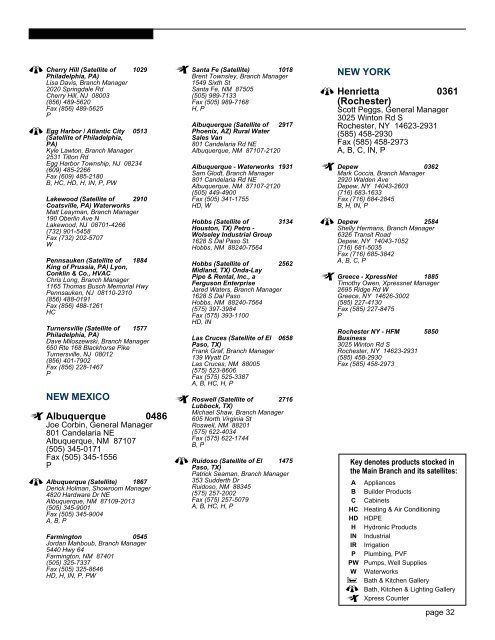 Locations Directory - Ferguson Enterprises, Inc.