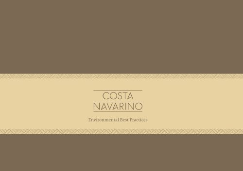 Environmental Best Practices - Costa Navarino