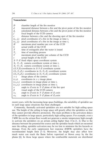 An automatic fire searching and suppression system for large spaces