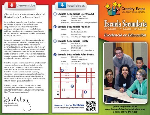 D6 Middle School brochure (spanish).ai - Greeley Schools