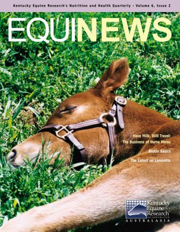 Equinews 6,2 - Kentucky Equine Research