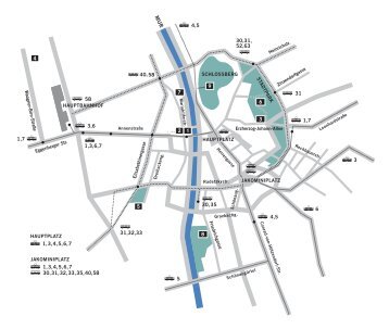 City Map with locations - diagonale 2009