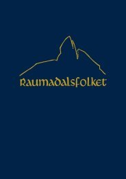 Raumadalsfolket - Romsdal Sogelag