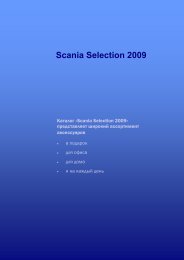 Scania Selection 2009