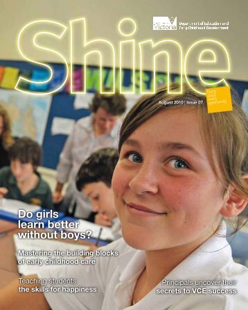 August 2010 Vol.2, Issue 07 - Department of Education and Early ...