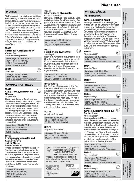 Programmheft Frühjahr 2014 - VHS Tübingen