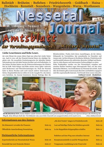 Bufleben - Friedrichswerth - Verwaltungsgemeinschaft "Mittleres ...