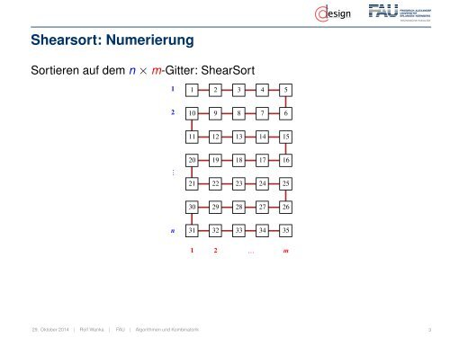 Algorithmen und Kombinatorik Auf der Suche nach ... - Informatik