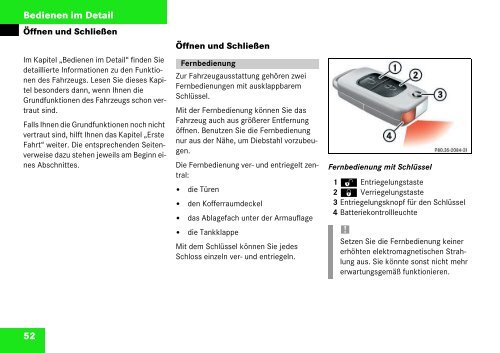 SLK-Klasse Betriebsanleitung - Mercedes club