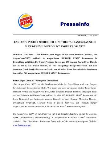 PDF downloaden - Burger King