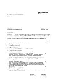 Agenda Commissie Bestuur 18-10-2006 - Gemeente Hengelo
