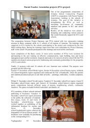 The Civics Education Curriculum - Armenia School Connectivity ...
