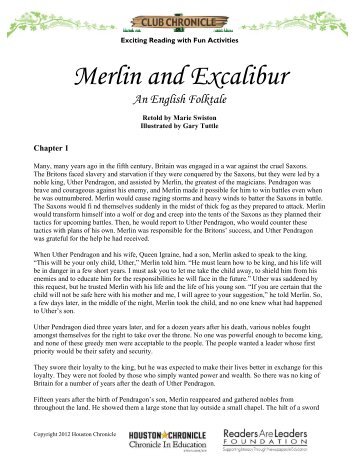 Merlin and Excalibur - Houston Chronicle