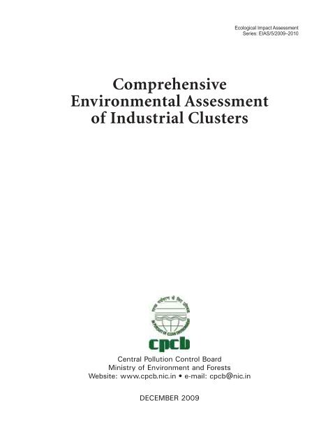 Comprehensive Environmental Assessment of Industrial Clusters