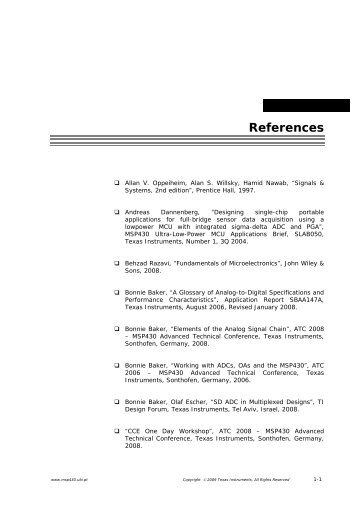 MSP430 References.pdf