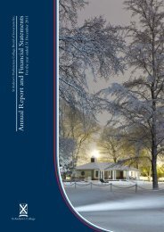 Annual Report and Financial Statements - St Andrew's College