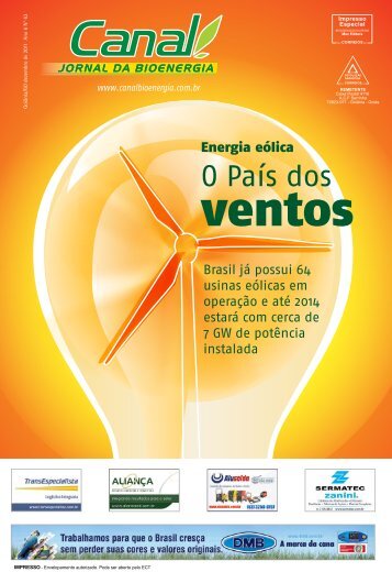 O PaÃ­s dos - Canal : O jornal da bioenergia