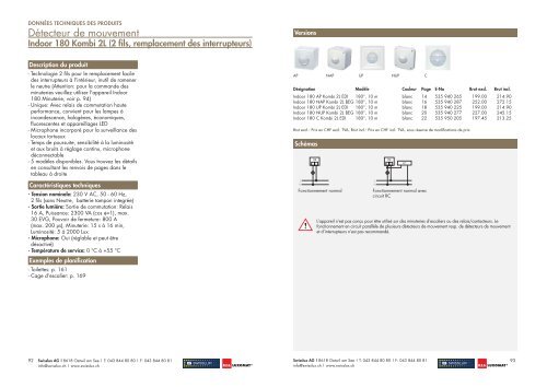 Catalogue de poche 2013/14 - Swisslux AG