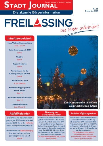 STADT JOURNAL - Stadt Freilassing