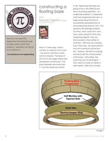 constructing a floating base - Malcolm Tibbetts