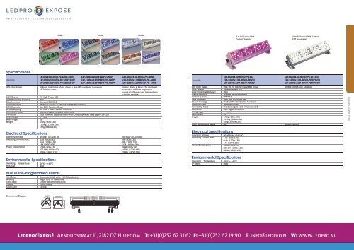 Ledpro/ExposÃ© Arnoudstraat 11, 2182 DZ Hillegom T: +31(0)252 62 ...