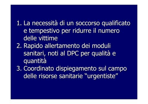 Il sistema di attivazione delle Colonne Mobili attuato dal ...