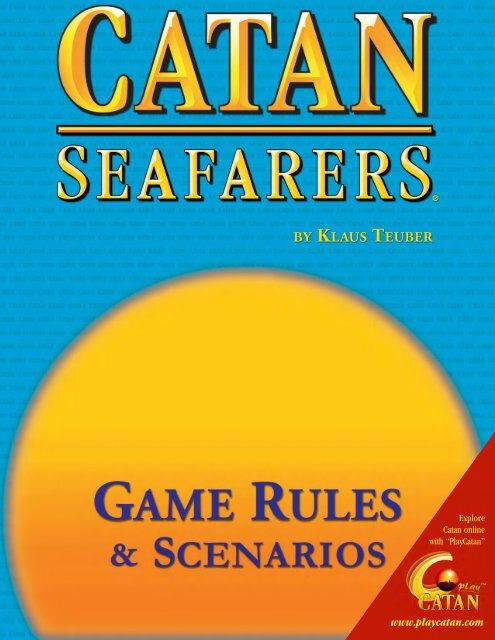 Seafarers Rules - Mayfair Games