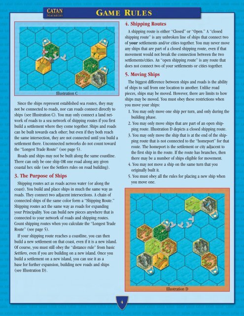 Seafarers Rules - Mayfair Games