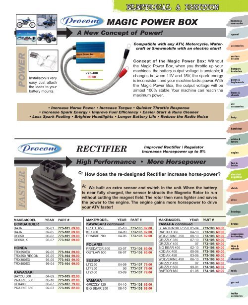 ELECTRICAL & IGNITION - Automatic Distributors