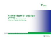 Vermittlerrecht Grundlagen - Kanzlei Johannsen