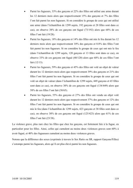 SANTE DES 14-20 ANS de la PROTECTION JUDICIAIRE ... - Inserm