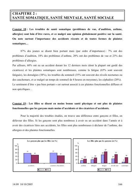 SANTE DES 14-20 ANS de la PROTECTION JUDICIAIRE ... - Inserm