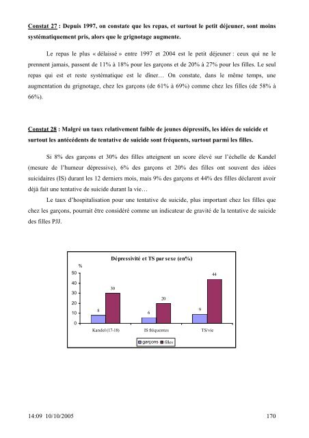 SANTE DES 14-20 ANS de la PROTECTION JUDICIAIRE ... - Inserm