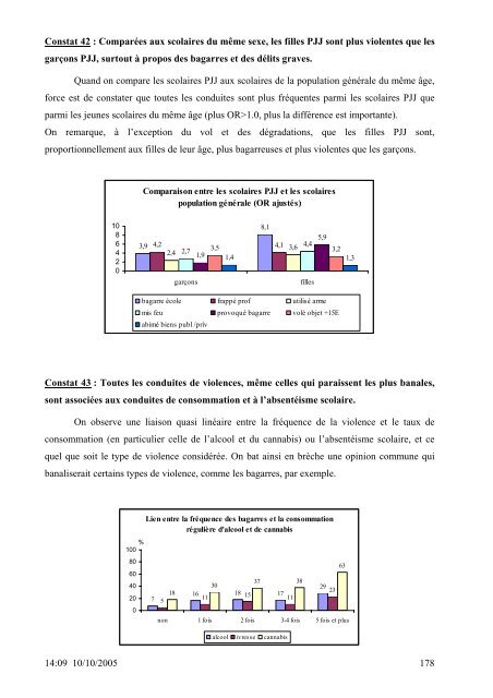 SANTE DES 14-20 ANS de la PROTECTION JUDICIAIRE ... - Inserm