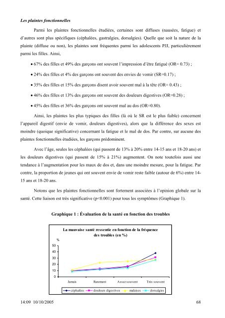 SANTE DES 14-20 ANS de la PROTECTION JUDICIAIRE ... - Inserm