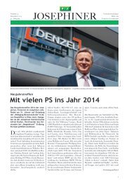 Ausgabe 4/2013 - Josephiner.at