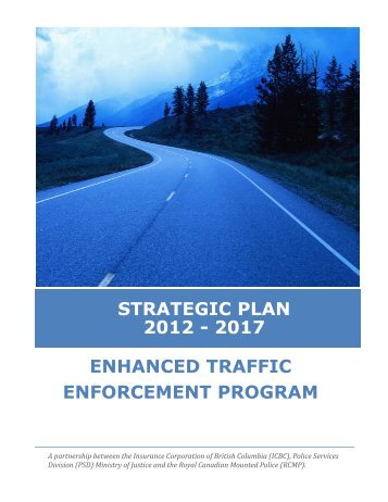 Enhanced Traffic Enforcement Strategic Plan ... - Ministry of Justice