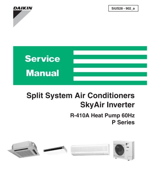 SkyAir Service Manual P-Series Heat Pump - Daikin AC