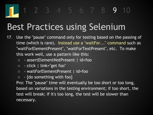 Using Selenium for configuration management in Drupal