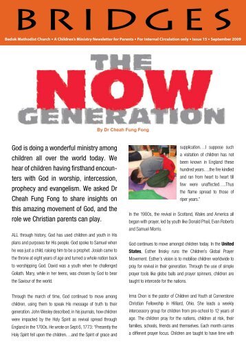 The NOW Generation - Bedok Methodist Church