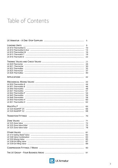 Product Catalogue 2012 - LK Systems AB