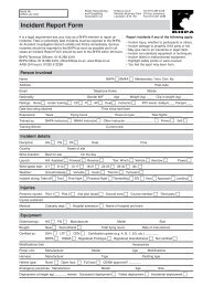 Paper Incident Report Form - British Hang Gliding and Paragliding ...