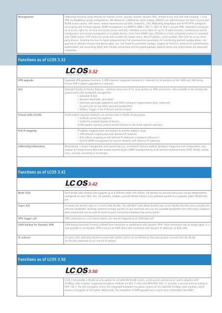 LCOS LANCOM Operating System - LANCOM Systems