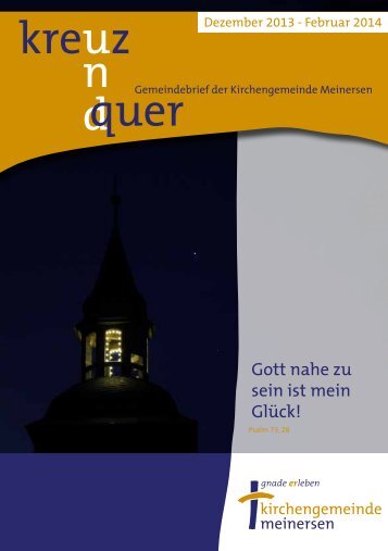 Ausgabe 1/2014 - Kirche-meinersen